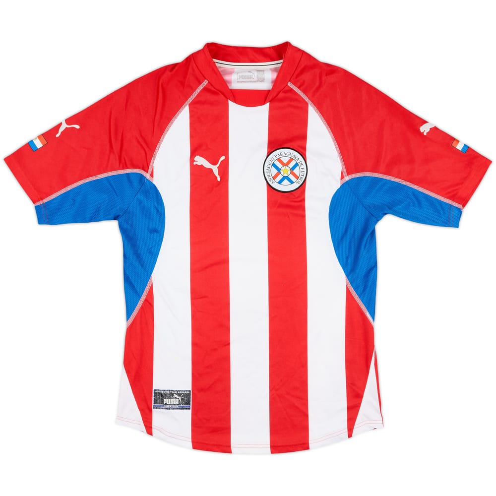 2002-04 Paraguay Home Shirt - 7/10 - (M)