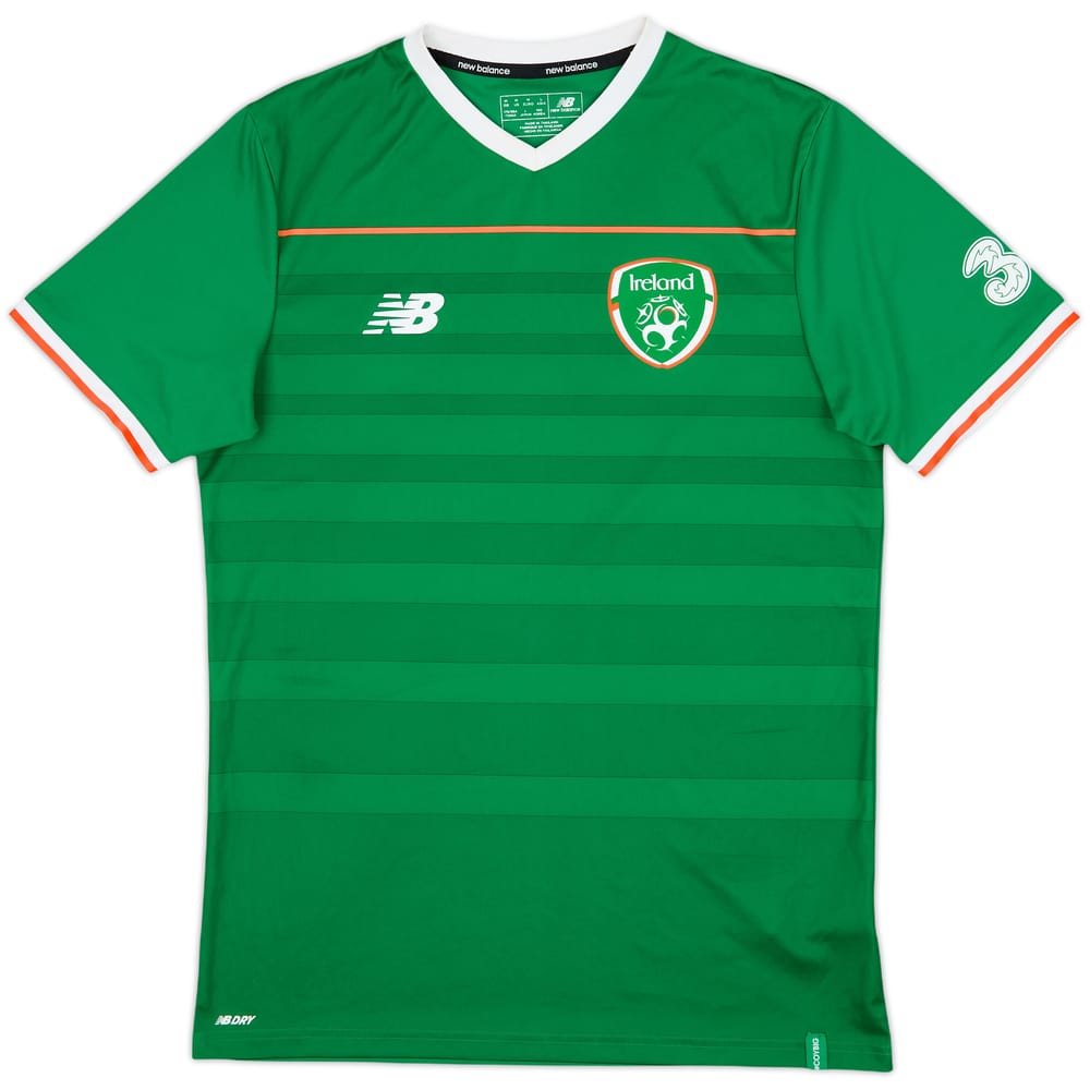 2017-18 Ireland New Balance Training Shirt - 9/10 - (M)
