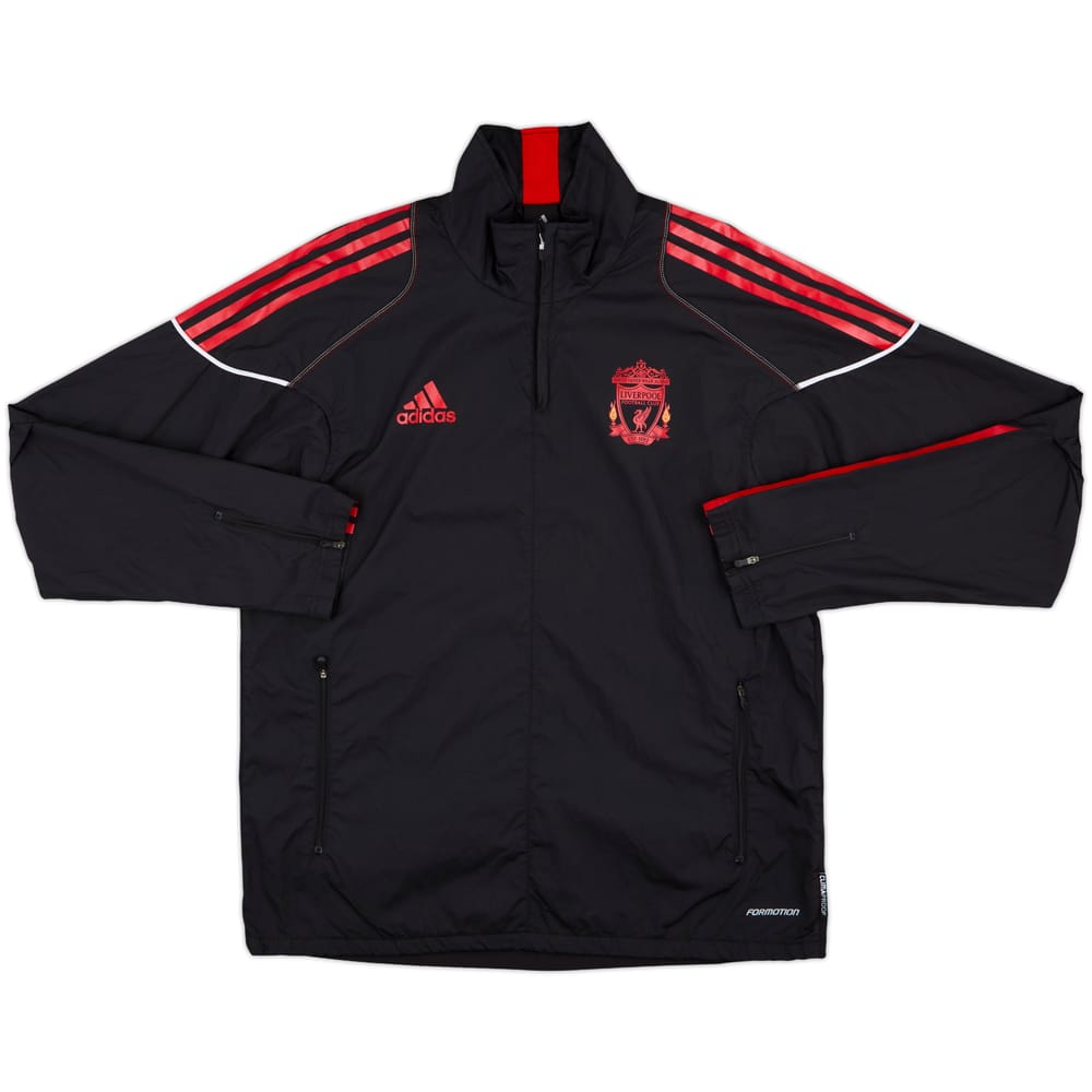 2010-11 Liverpool adidas Formotion 1/4 Zip Track Jacket - 8/10 - (M/L)