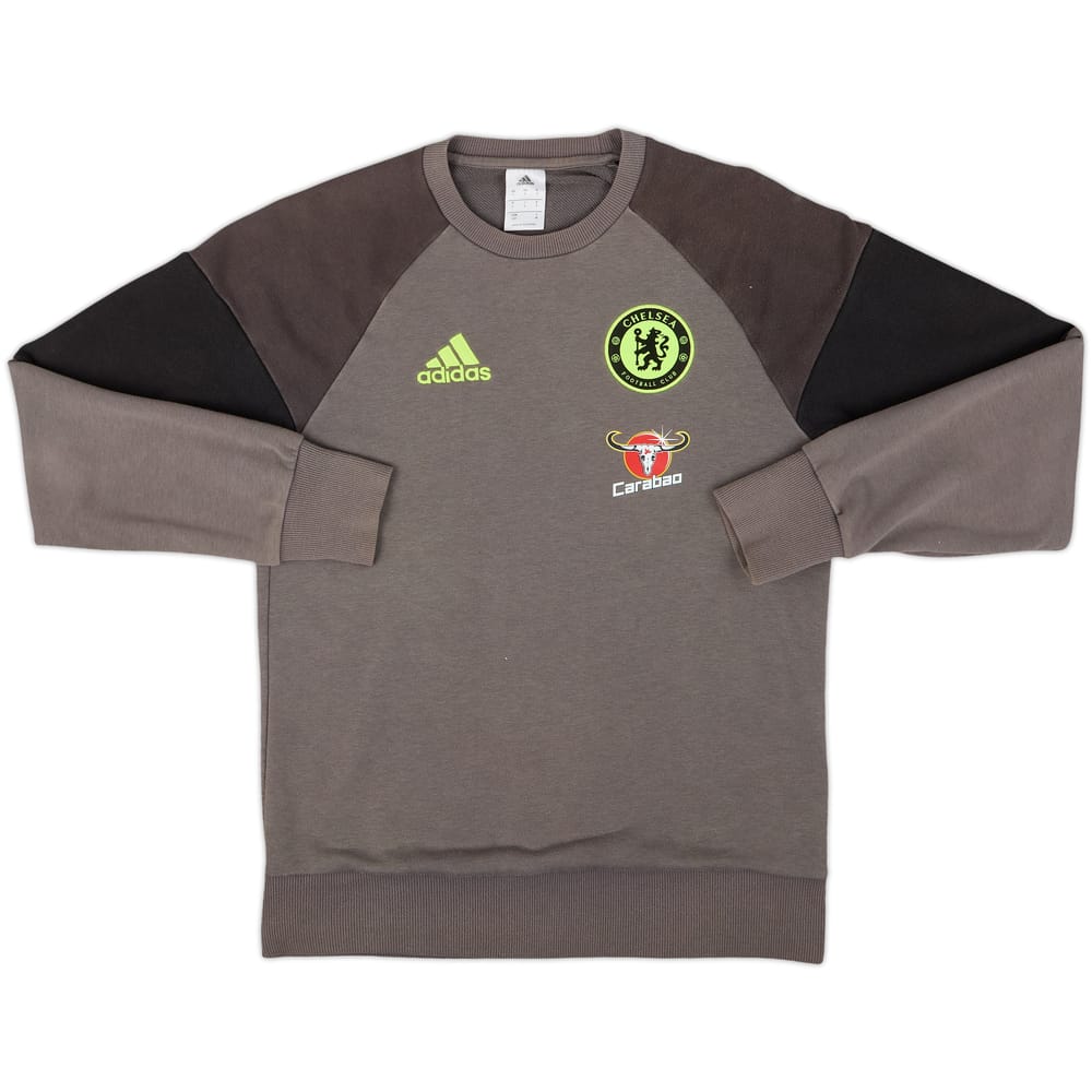 2016-17 Chelsea adidas Sweat Top - 8/10 - (S)