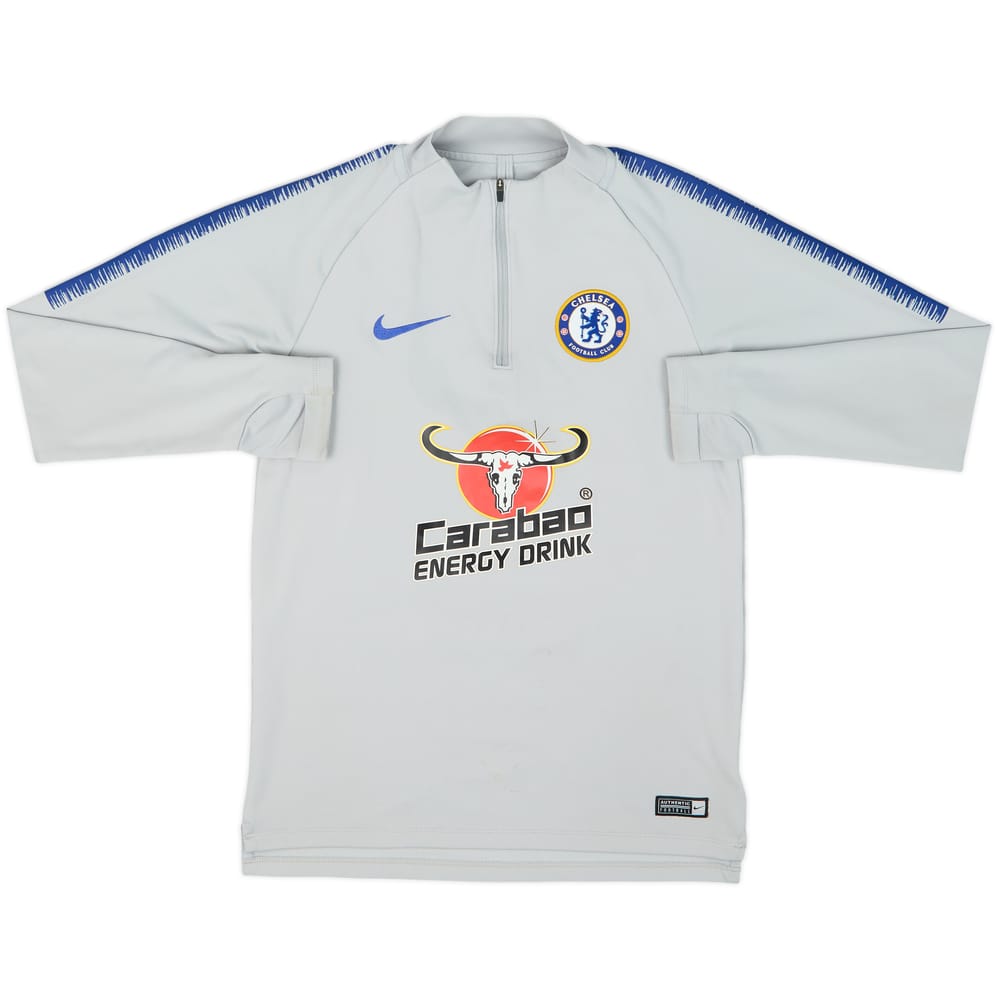 2018-19 Chelsea Nike 1/4 Zip Drill Top - 7/10 - (S)