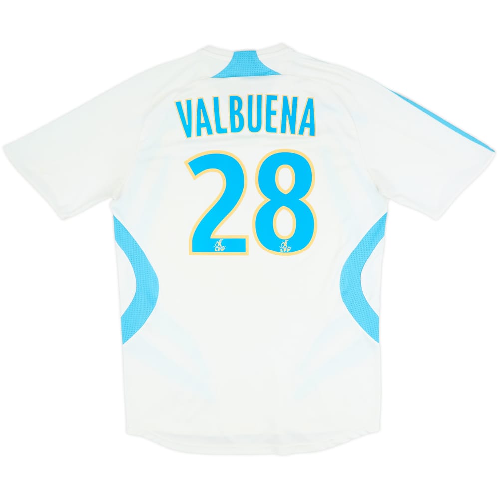 Camiseta de local del Olympique Marseille 2007-08 Valbuena #28 - 5/10 - (M)