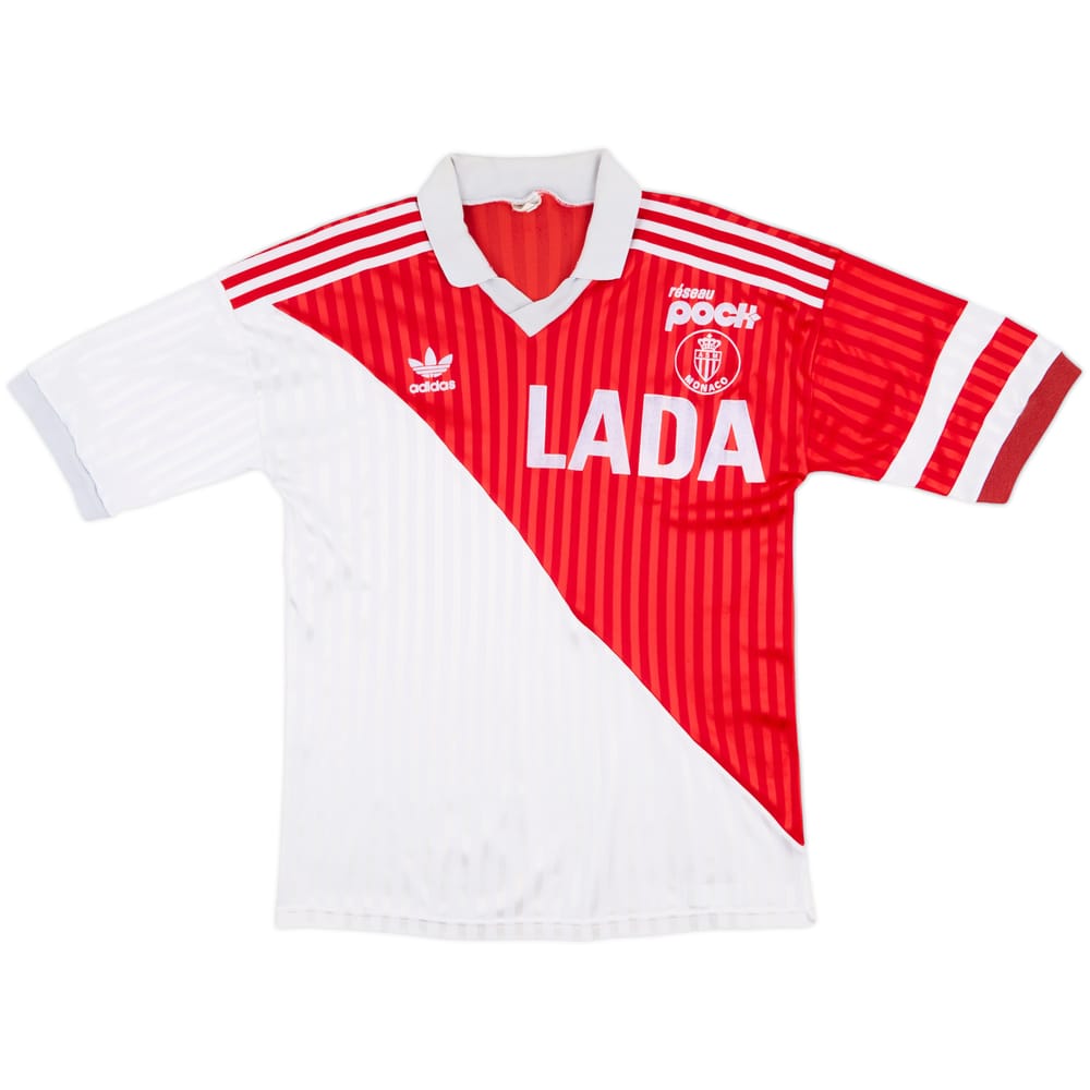 1990-91 Monaco Home Shirt - 7/10 - (S)