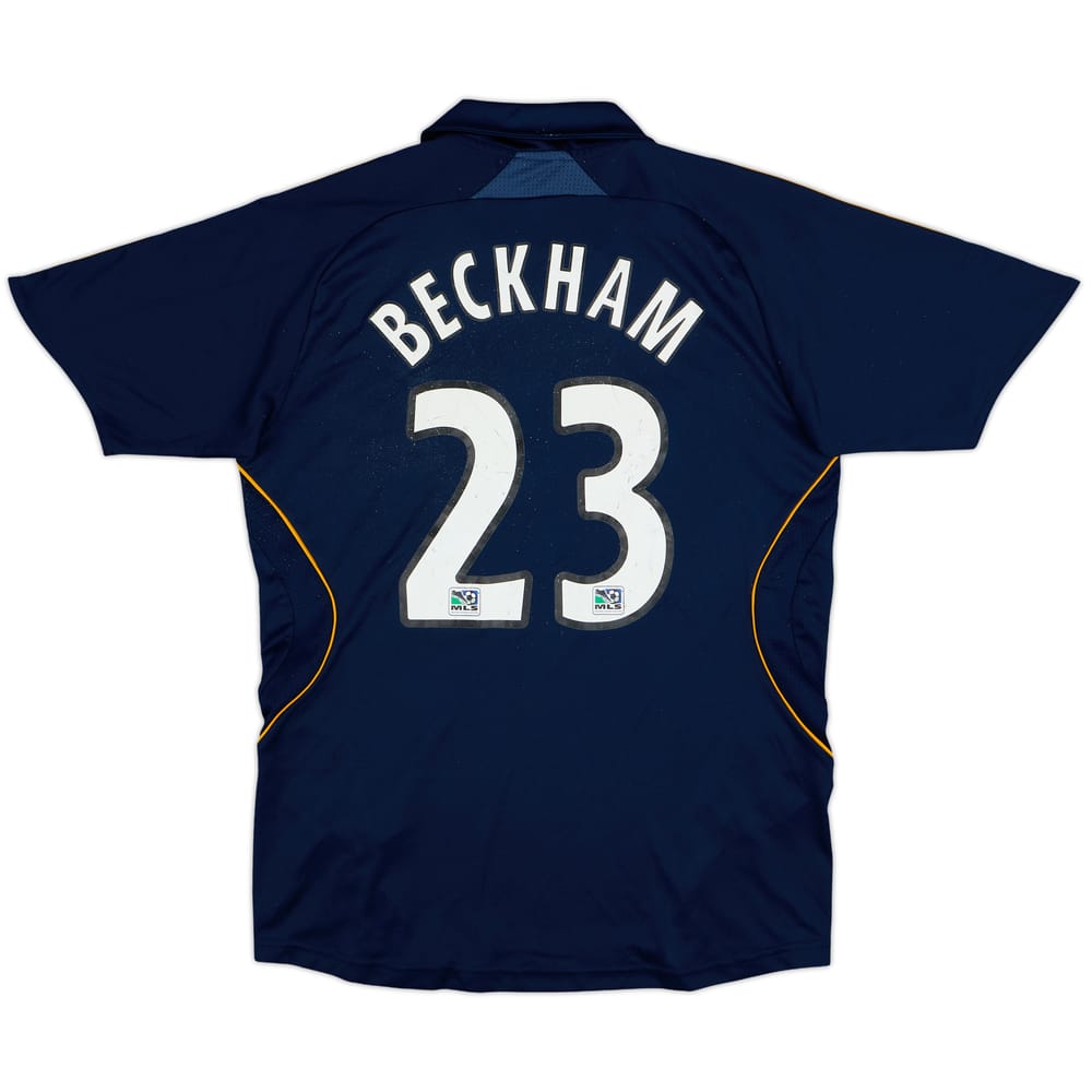 2007-08 LA Galaxy Away Shirt Beckham #23 - 4/10 - (L.Boys)