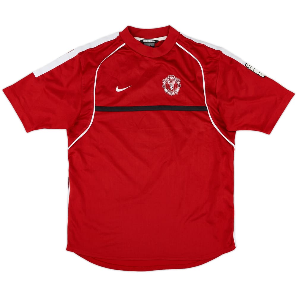 2002-03 Manchester United Nike Training Shirt - 9/10 - (M)
