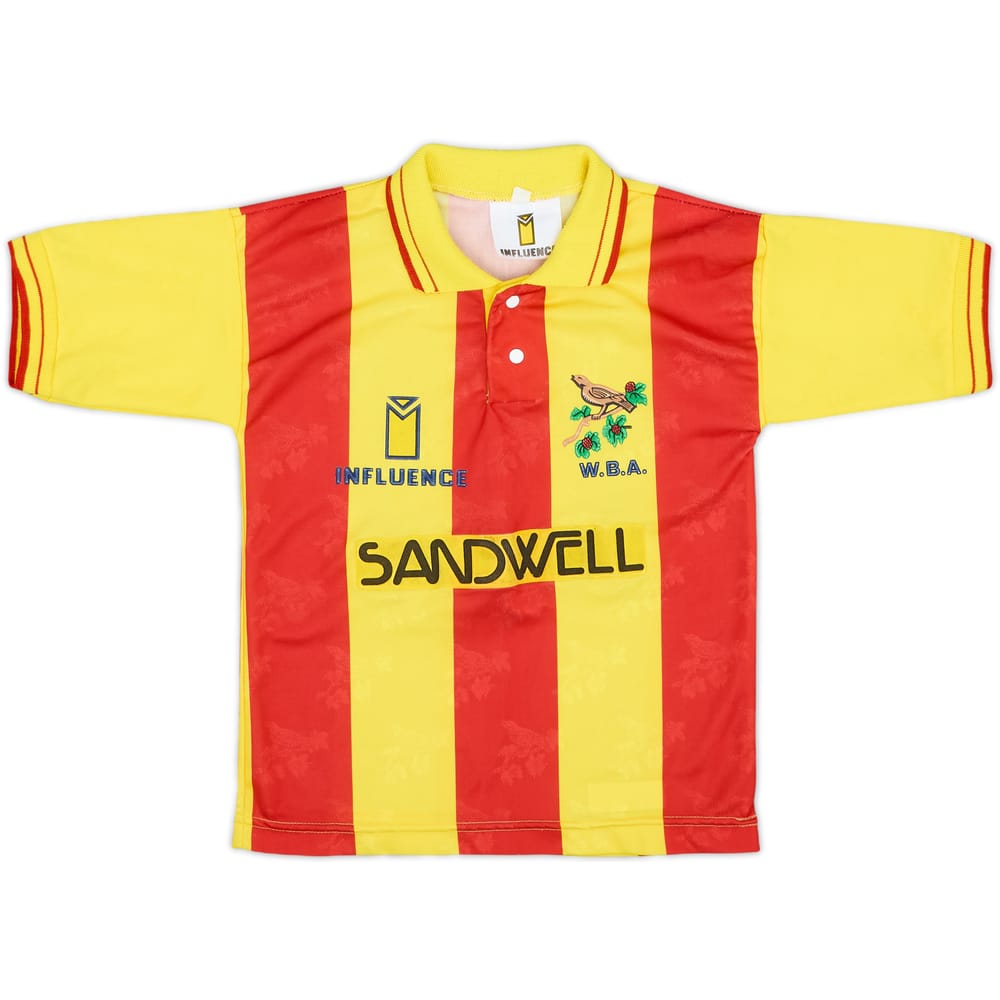 1991-92 West Brom Away Shirt - 8/10 - (5-6 Years)