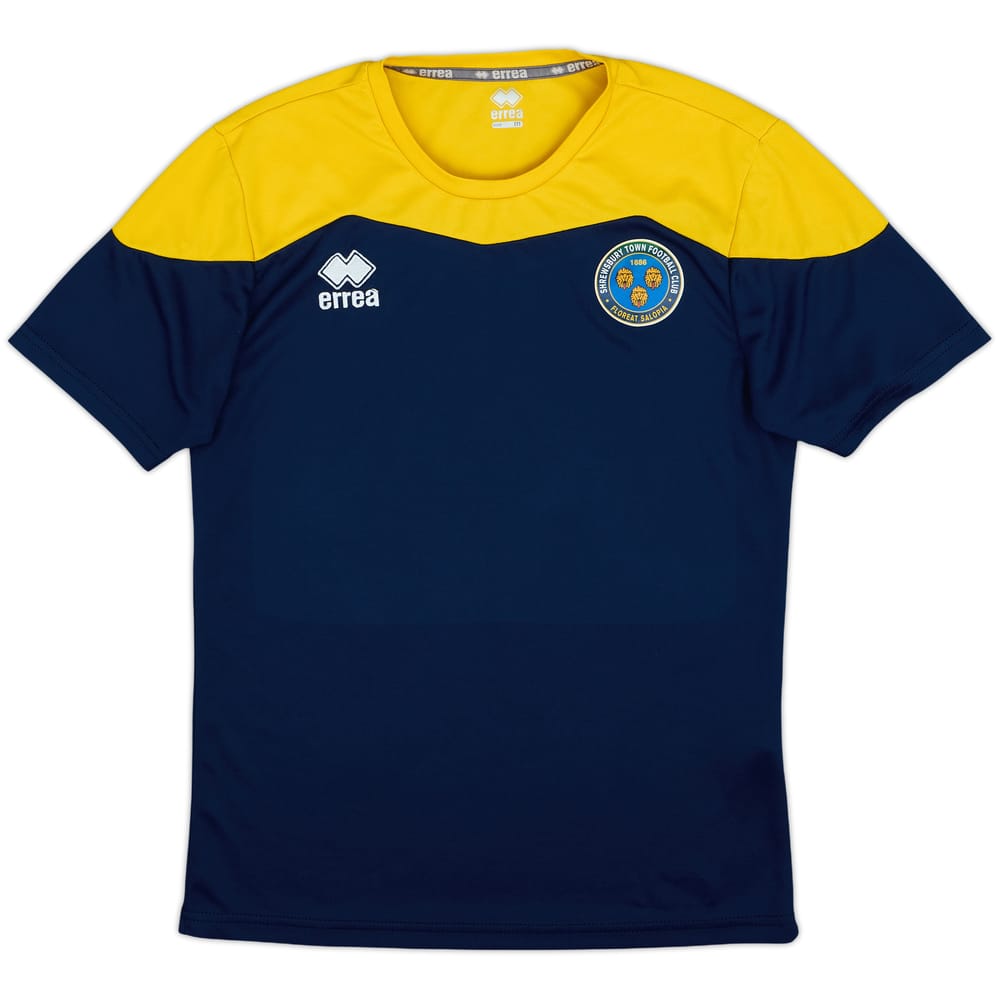 2015-16 Shrewsbury Town Errea Training Shirt - 8/10 - (M)