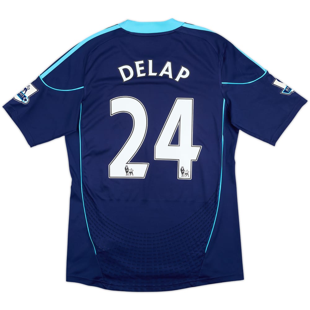 2010-12 Stoke City Away Shirt Delap #24 - 8/10 - (M)