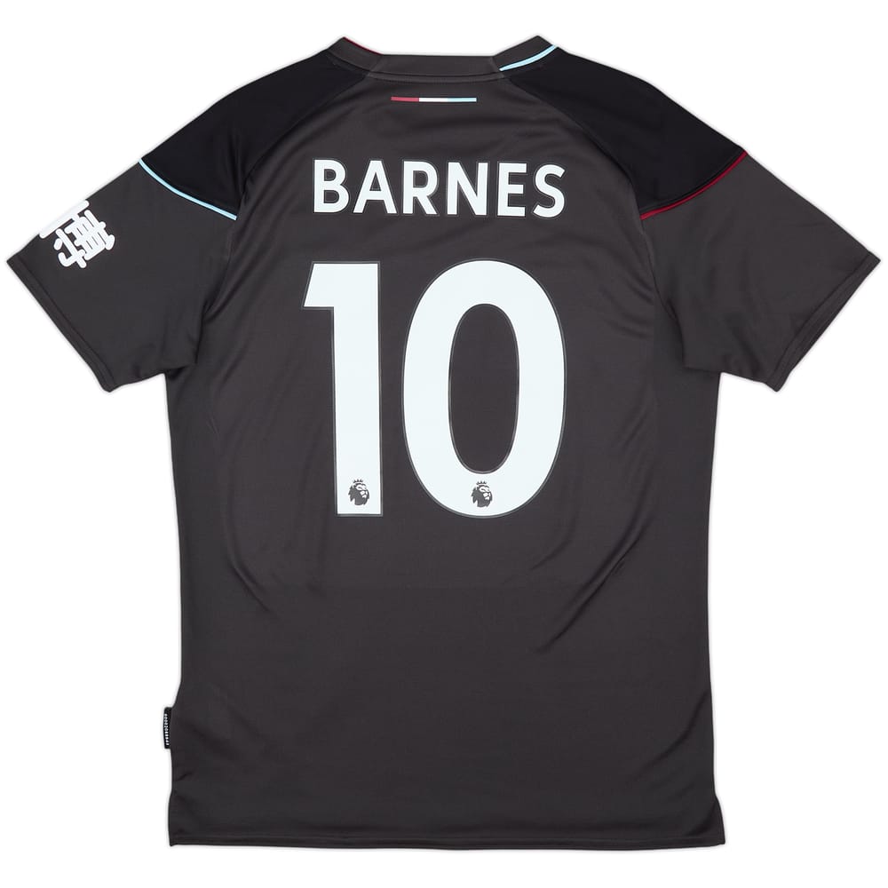 2020-21 Burnley Away Shirt Barnes #10 - 9/10 - (M)