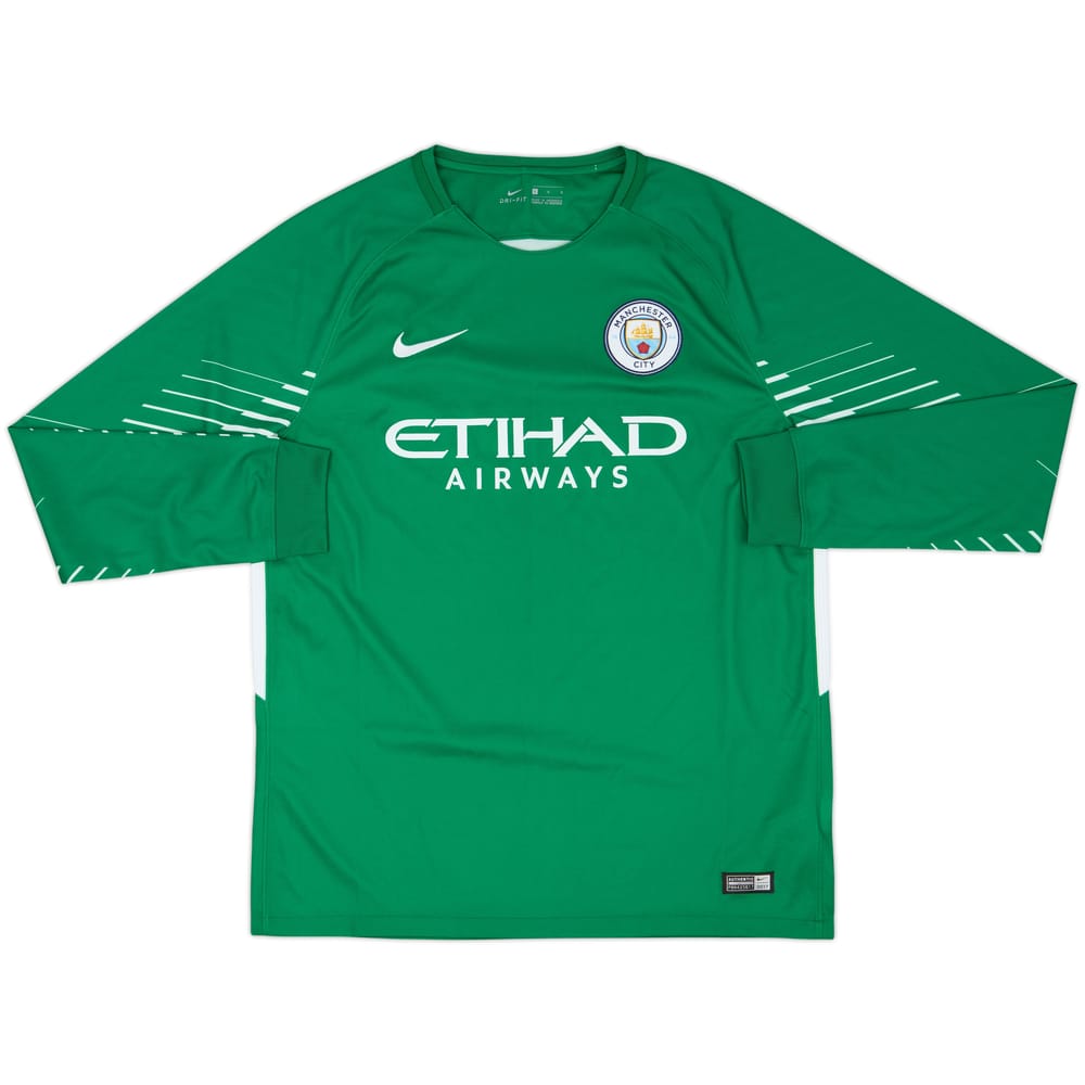 2017-18 Manchester City GK Shirt - 8/10 - (L)