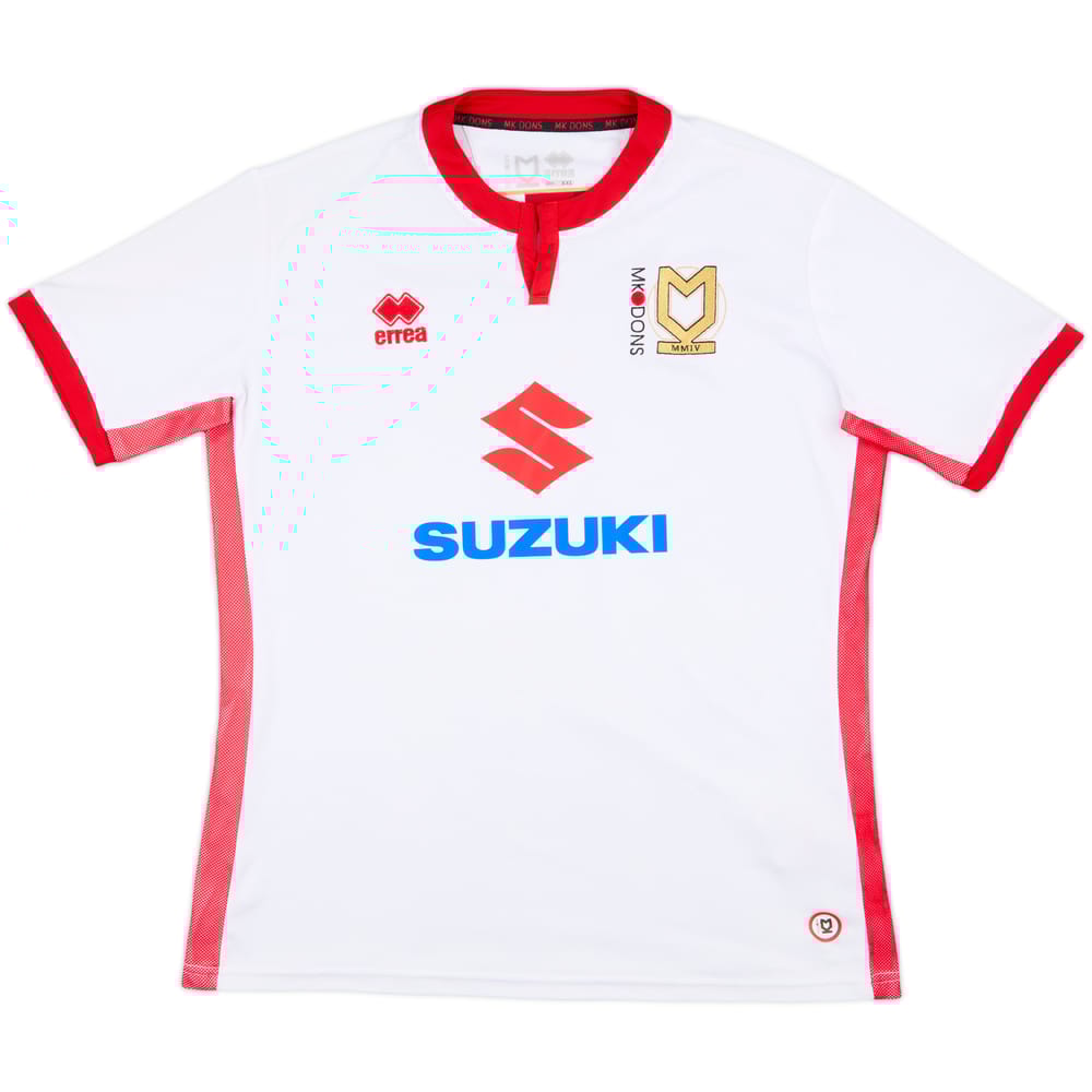 2017-18 MK Dons Home Shirt - 9/10 - (XXL)