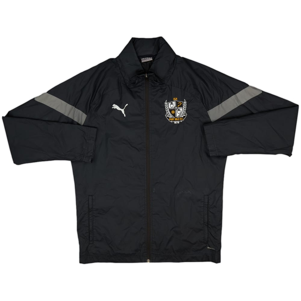 2022-23 Port Vale Puma Hooded Rain Jacket - 8/10 - (M)