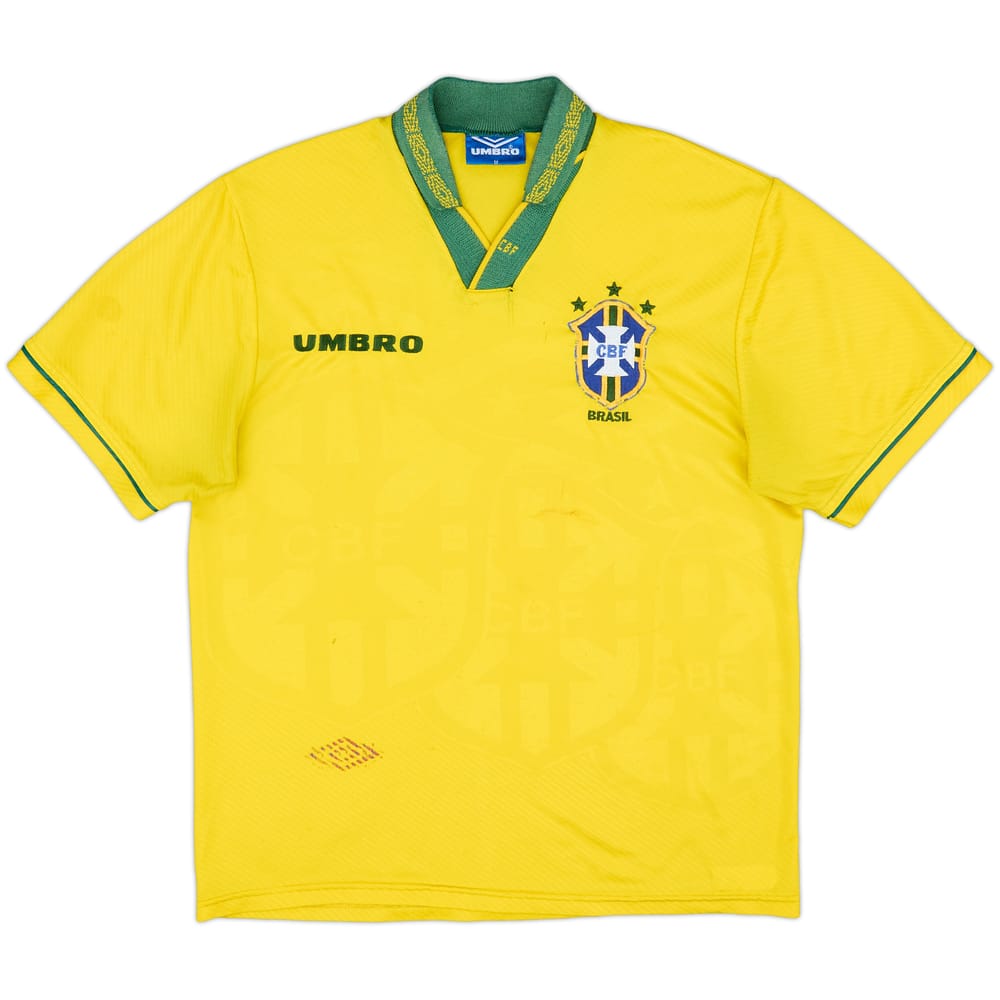 1993-94 Brazil Home Shirt - 5/10 - (M)