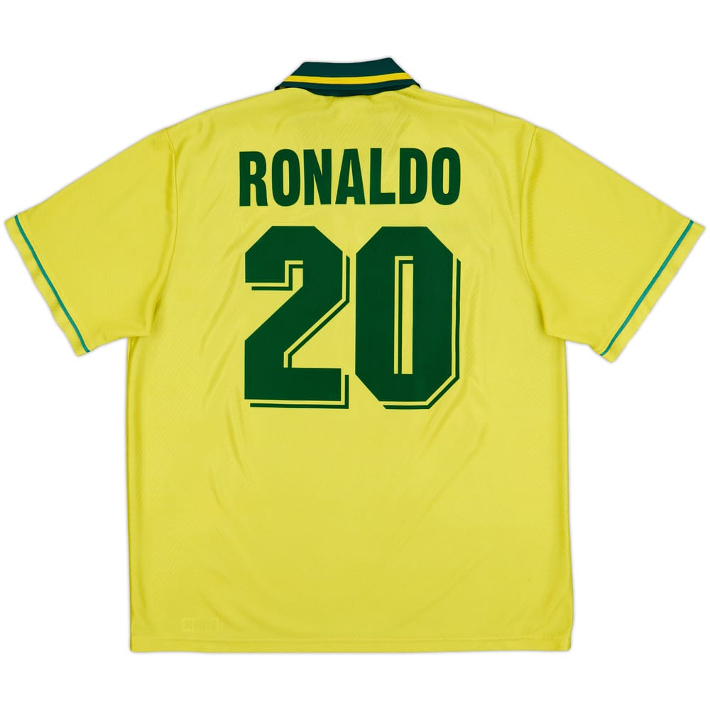 1994 Brazil Home Shirt Ronaldo #20 - 6/10 - (XL)