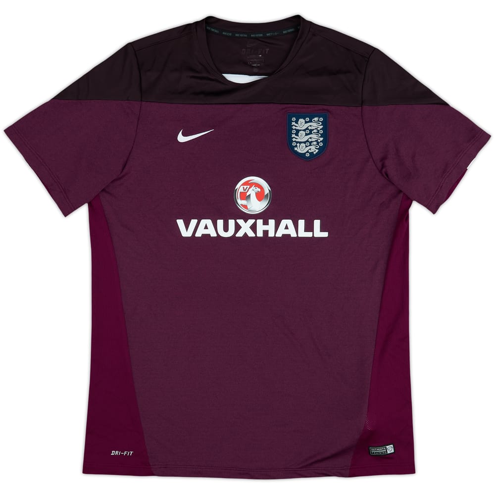 2014-15 England Nike Training Shirt - 9/10 - (XL)