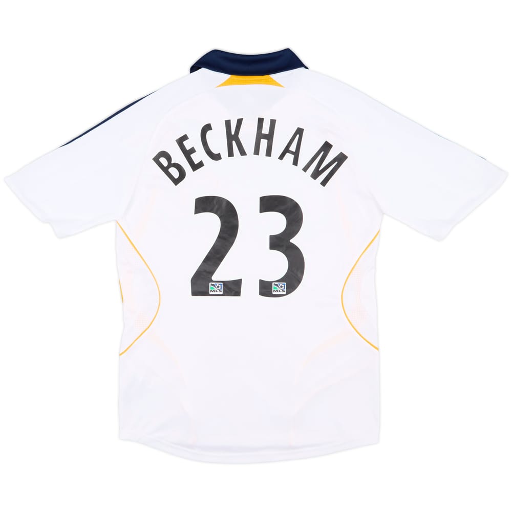 2007-08 LA Galaxy Home Shirt Beckham #23 - 8/10 - (S)