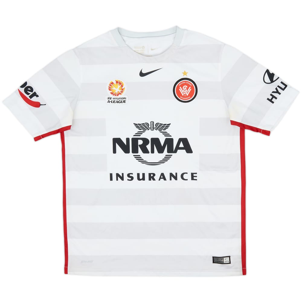 2015-16 Western Sydney Wanderers Away Shirt - 7/10 - (XL.Boys)