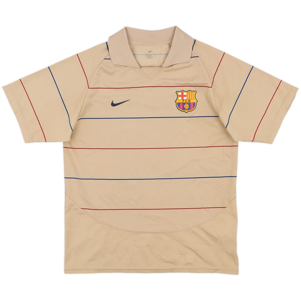 2003-05 Barcelona Basic Away Shirt - 8/10 - (L.Boys)