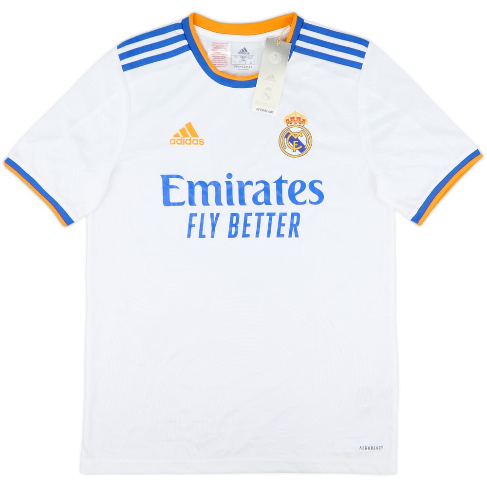2021-22 Real Madrid Home Shirt (XL.Boys)