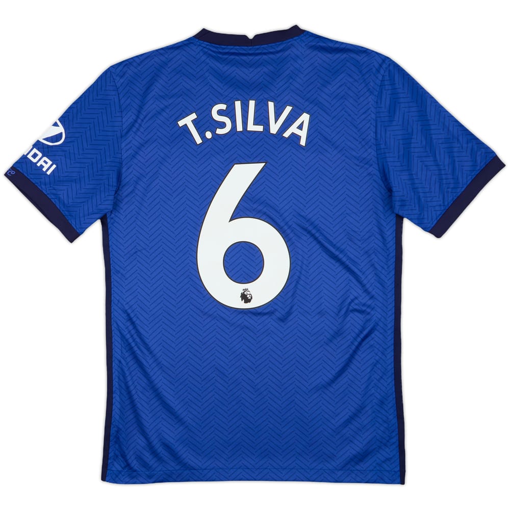 2020-21 Chelsea Home Shirt T.Silva #6 - 9/10 - (S)