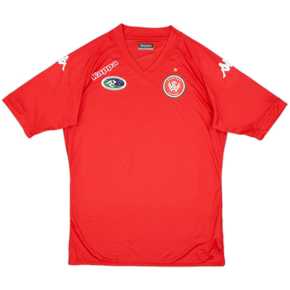 2020-21 Western Sydney Wanderers Kappa Training Shirt - 9/10 - (L)