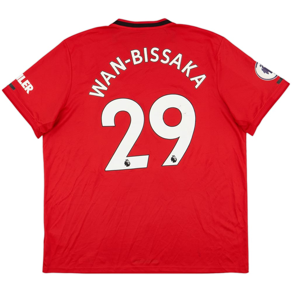 2019-20 Manchester United Home Shirt Wan-Bissaka #29 - 6/10 - (XXL)
