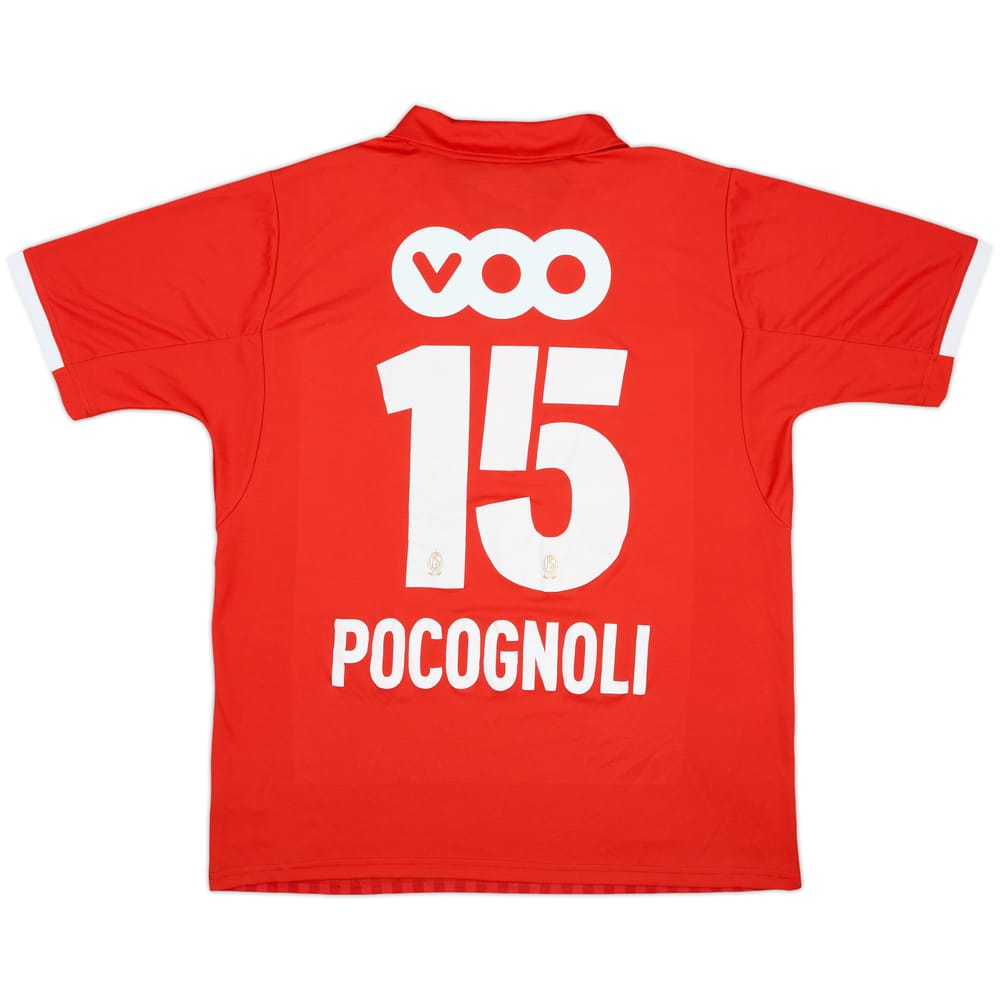 2017-18 Standard Liege Home Shirt Pocognoli #15 - 7/10 - (XL)