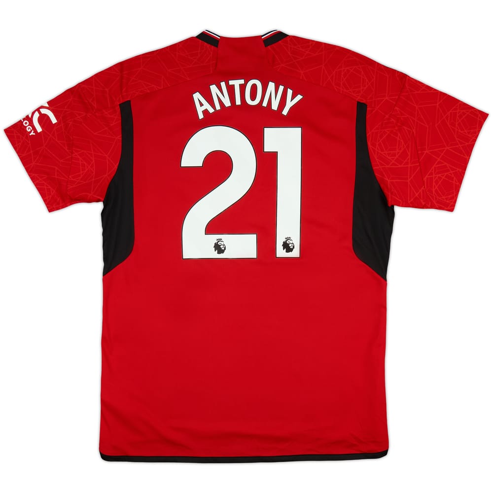 2023-24 Manchester United Home Shirt Antony #21 - 10/10 - (XL)