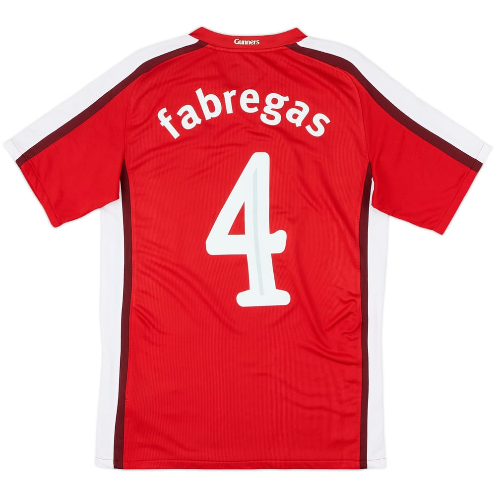 2008-10 Arsenal Home Shirt Fabregas #4 - 8/10 - (S)