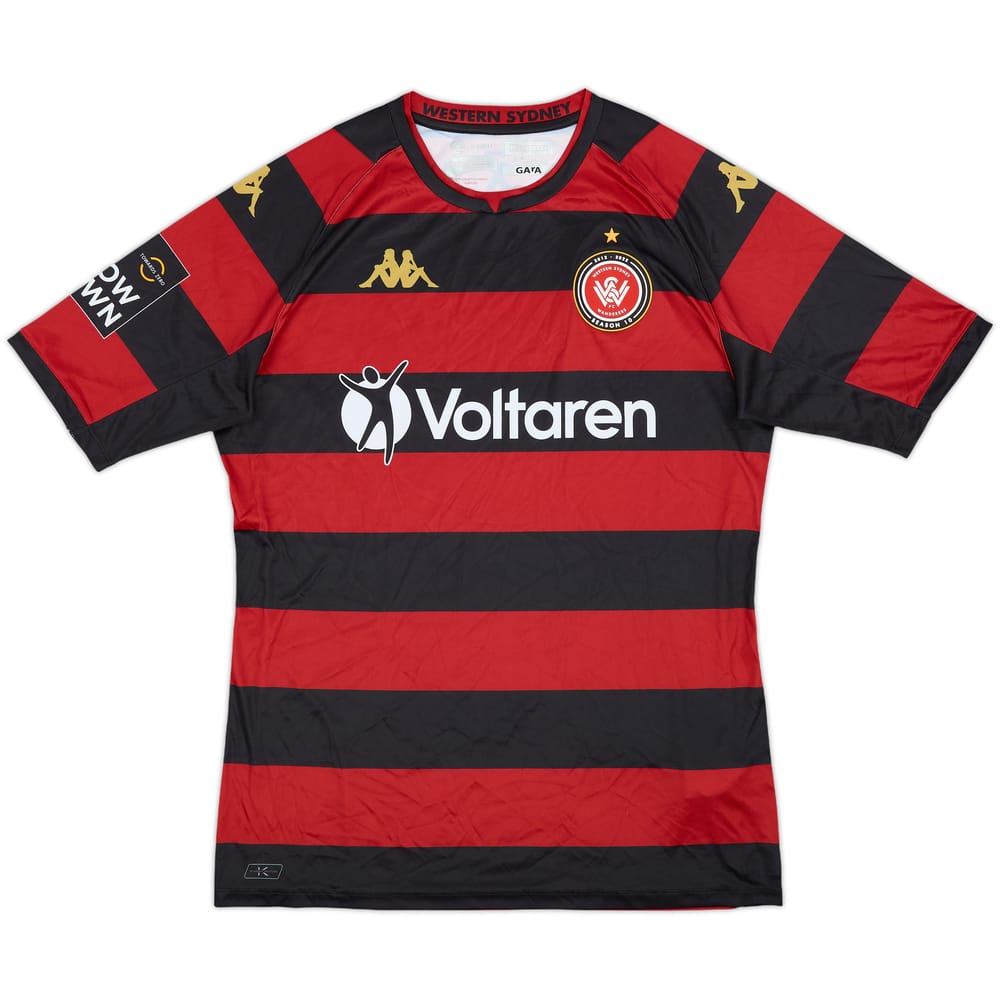 2021-22 Western Sydney Wanderers Home Shirt - 8/10 - (L)
