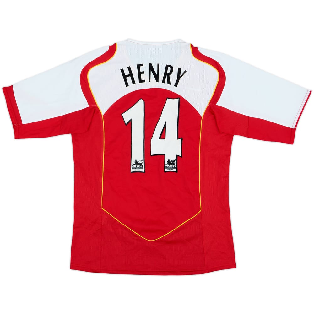 2004-05 Arsenal Home Shirt Henry #14 - 8/10 - (S)