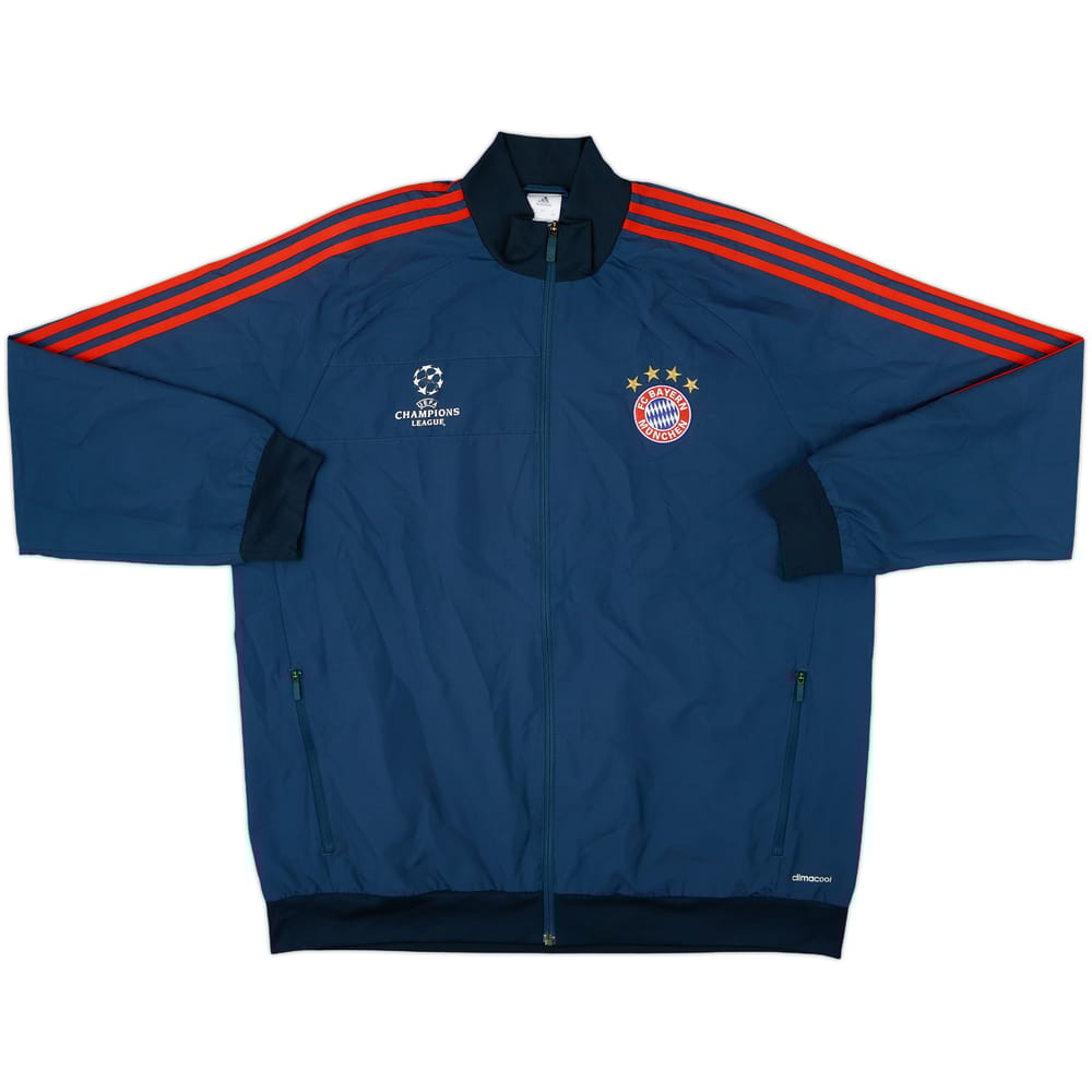 2013-14 Bayern Munich adidas CL Track Jacket - 6/10 - (XL)