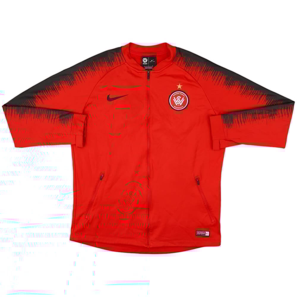 2018-19 Western Sydney Wanderers Nike Track Jacket - 8/10 - (L)