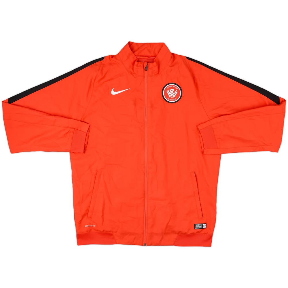 2015-16 Western Sydney Wanderers Nike Track Jacket - 8/10 - (L)