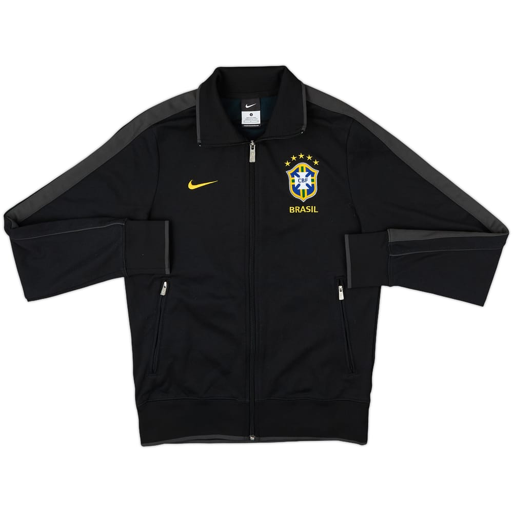 2011-12 Brazil Nike Track Jacket - 8/10 - (S)