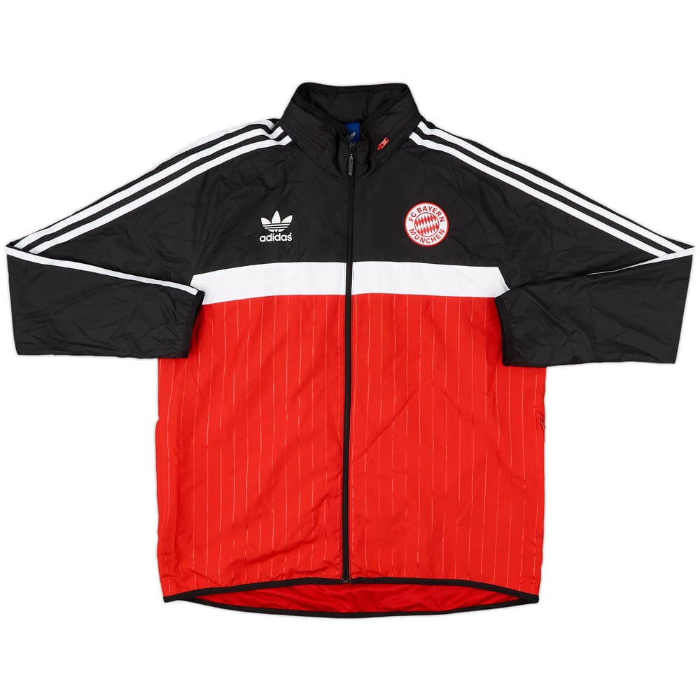 2015-16 Bayern Munich adidas Originals Hooded Track Jacket - 8/10 - (L)