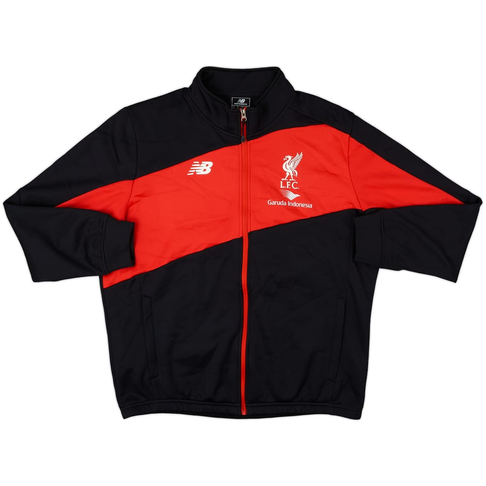 2015-16 Liverpool New Balance Track Jacket - 8/10 - (XL)
