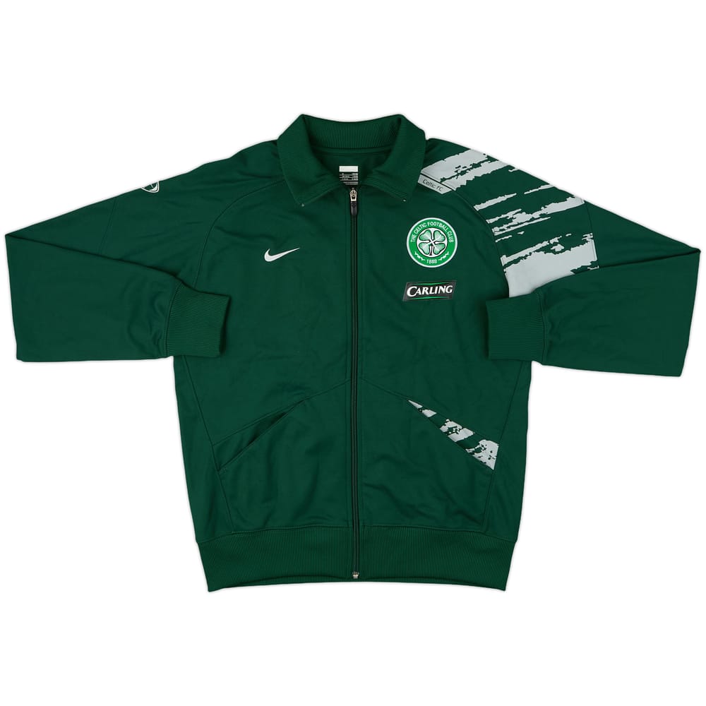 2007-08 Celtic Nike Track Jacket - 8/10 - (M)