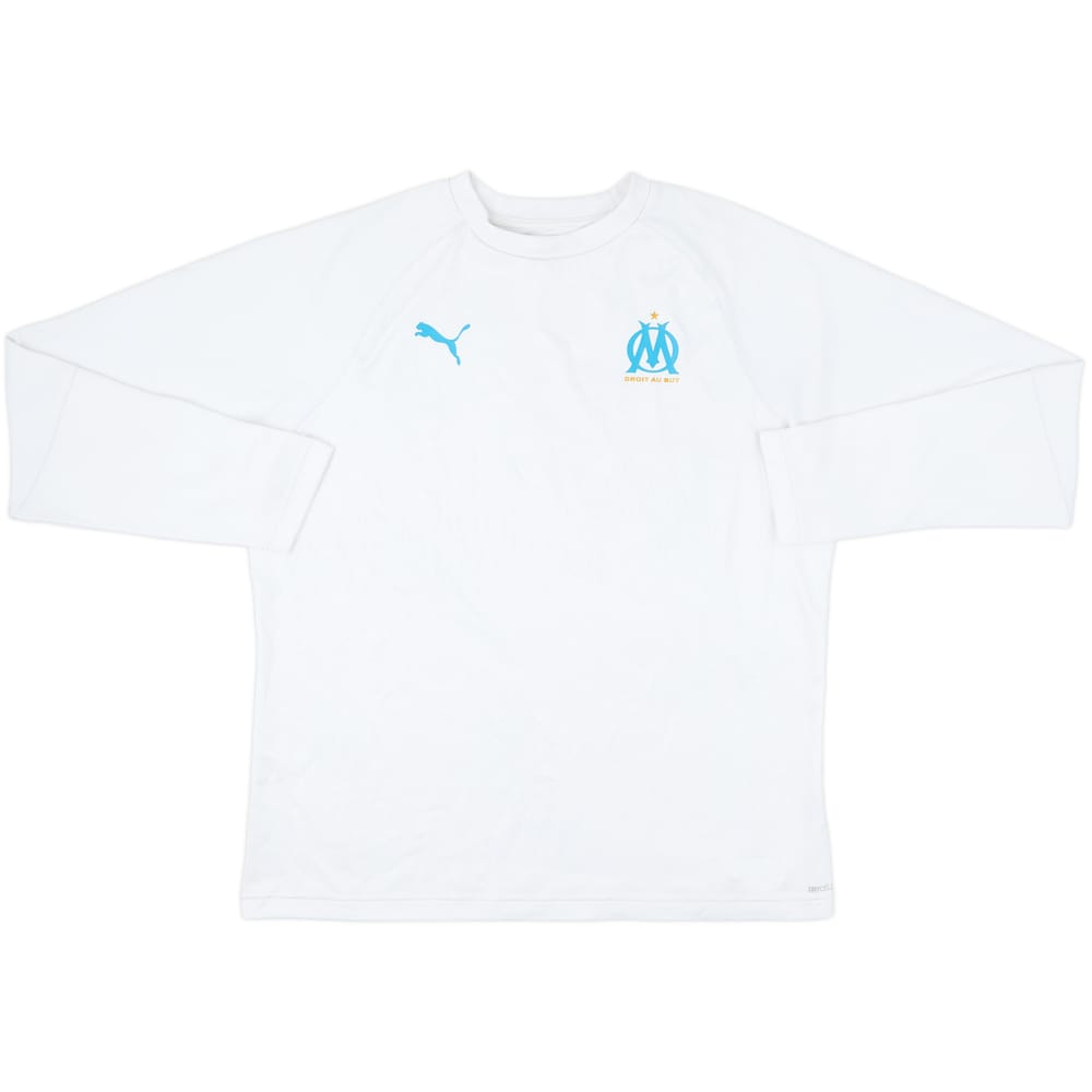 2018-19 Olympique Marseille Puma Sweat Top - 8/10 - (XL)