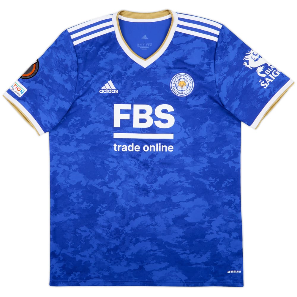 2021-22 Leicester Home Shirt - 9/10 - (L)