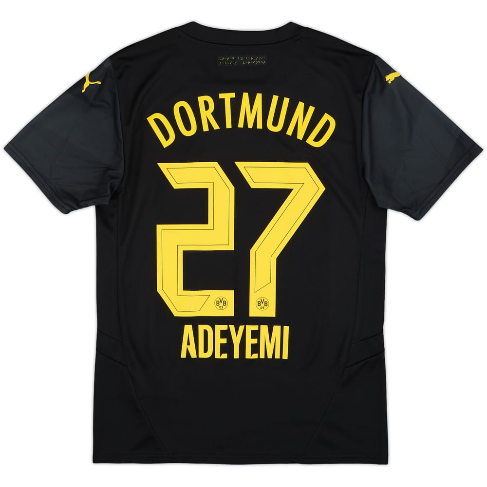 2024-25 Borussia Dortmund Away Shirt Adeyemi #27 - 8/10 - (S)