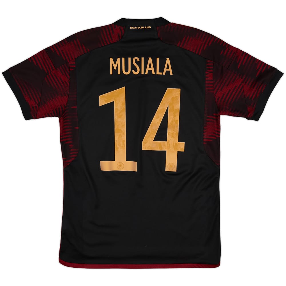 2022-23 Germany Away Shirt Musiala #14 - 10/10 - (M)