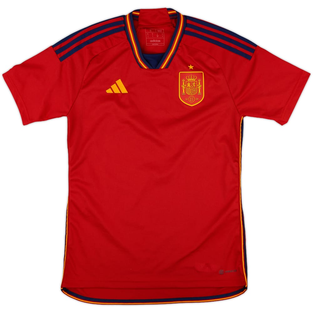 2022-23 Spain Home Shirt - 9/10 - (S)