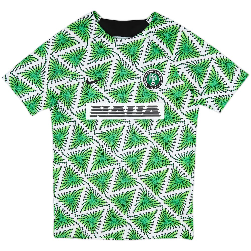 2022-23 Nigeria Nike Pre-Match Training Shirt - 10/10 - (S)