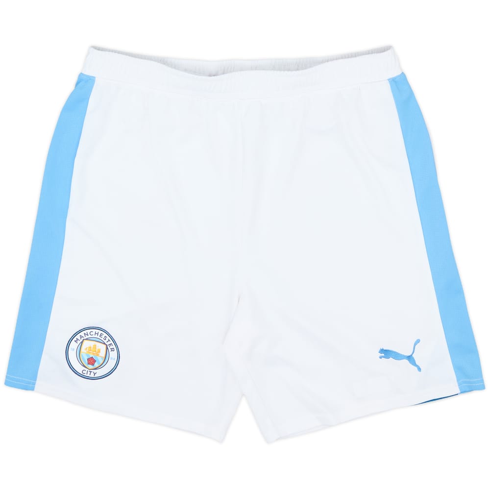2023-24 Manchester City Home Shorts - 10/10 - (M)
