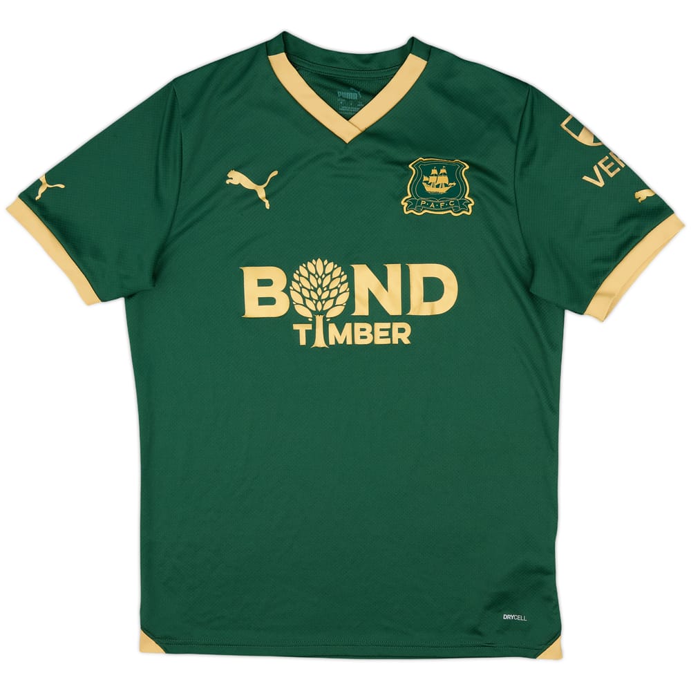 2023-24 Plymouth Argyle Home Shirt - 8/10 - (M)