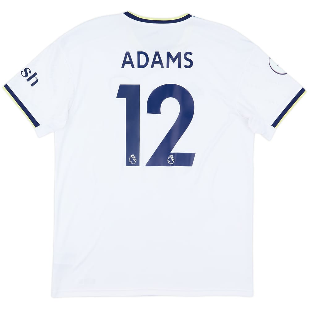 2022-23 Leeds United Home Shirt Adams #12 - 10/10 - (L)