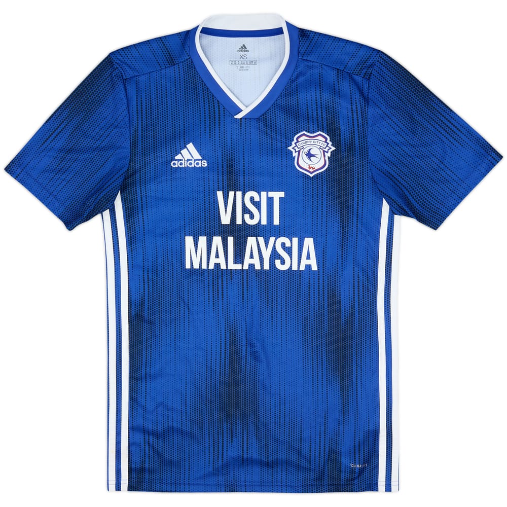 2019-20 Cardiff City Home Shirt - 9/10 - (XS)