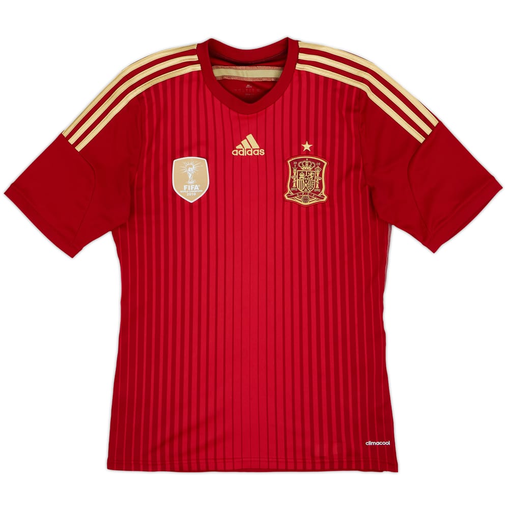 2013-15 Spain Home Shirt - 7/10 - (S)
