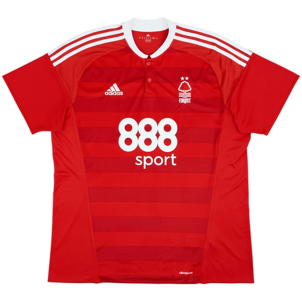 2016-17 Nottingham Forest Home Shirt - 8/10 - (XL)